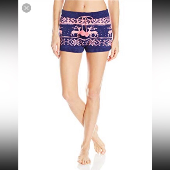 Betsey Johnson cozy shorts M - Picture 1 of 4